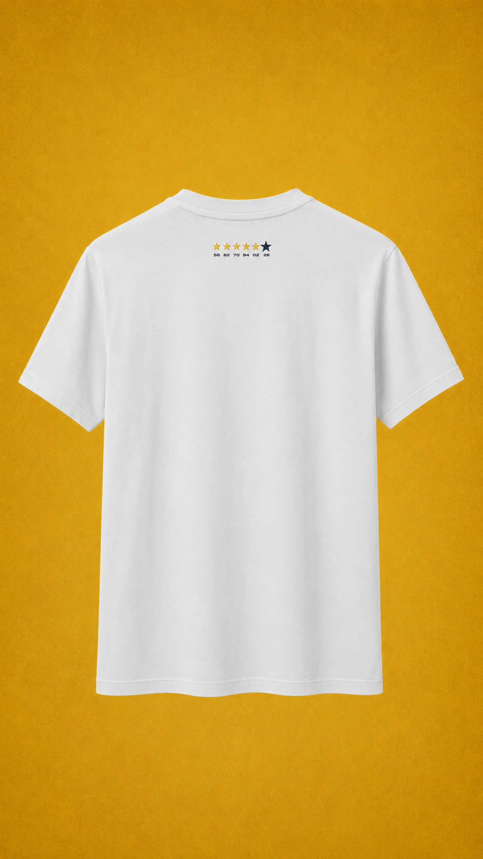 Camisa Copa Piratas Branca - Verso