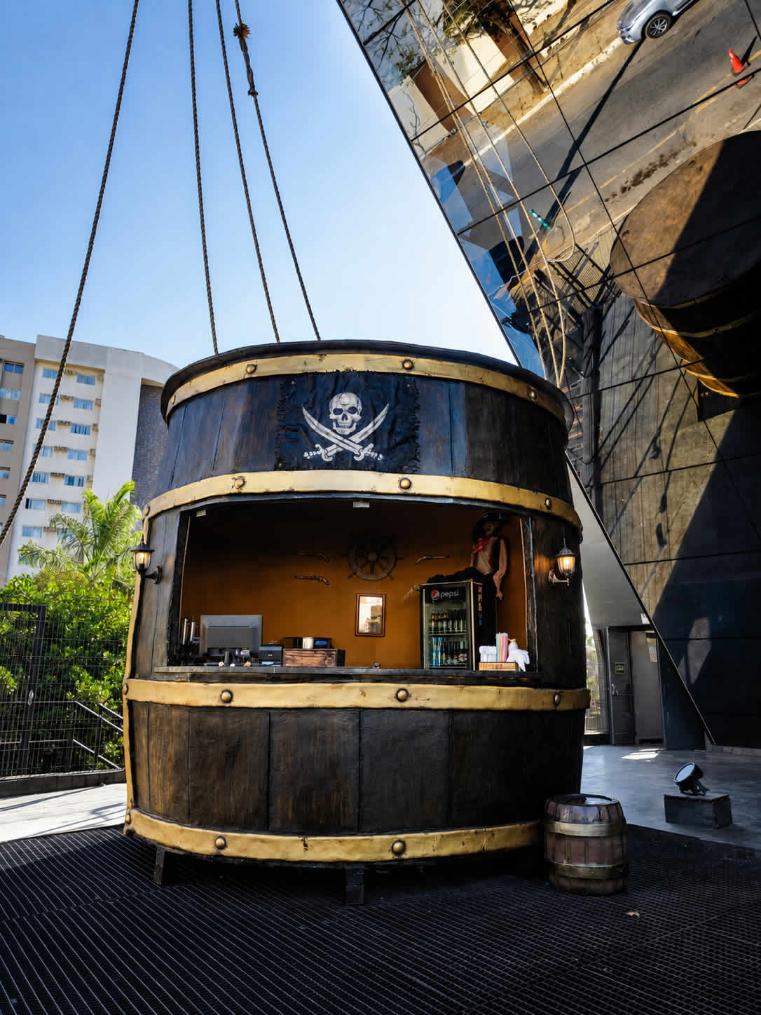 Barril Gigante de Churros da Piratas