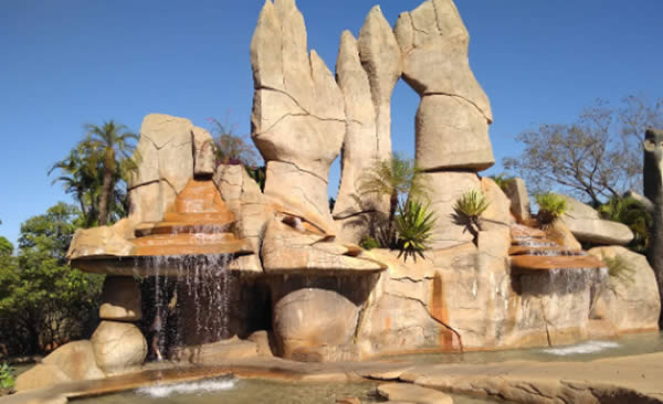 Monumento das Águas em Caldas Novas